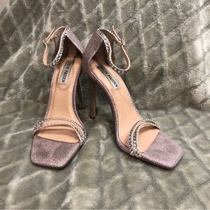 Steve Madden Sparkle Strap Heels